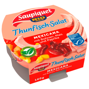 Saupiquet MSC Thunfisch-Salat Mexicana 160g